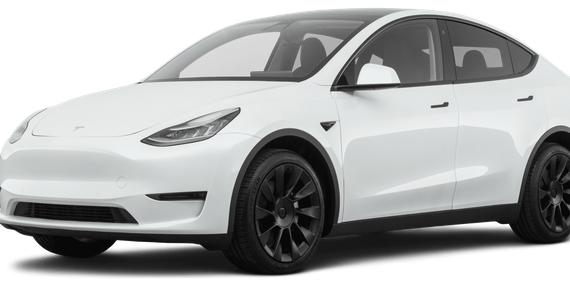 TESLA MODEL Y 2020 5YJYGDEE5LF057276 image